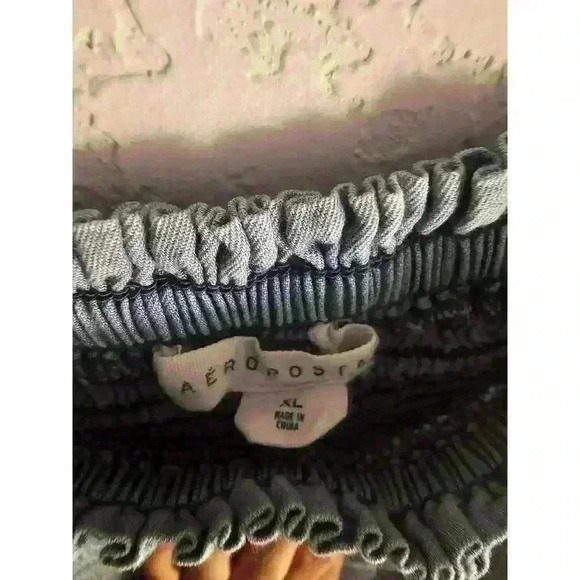 Denim Off Shouder top - Picture 2 of 3